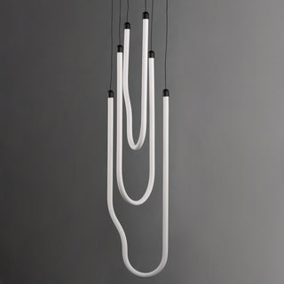 ET2 E24983 Soleil 13"W Multi Light Pendant - Polished Chrome