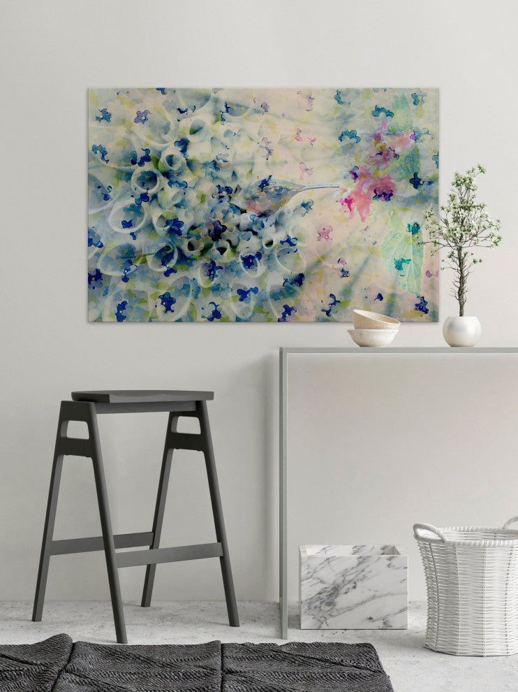 "Humming" Fine Art Canvas Print, 24"x16"