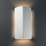 Ambiance ADA Peaked Rectangle, Wall Sconce, Bisque, Led