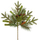 Vickerman G118702 24" Artificial Cibola Mixed Berry Christmas Spray