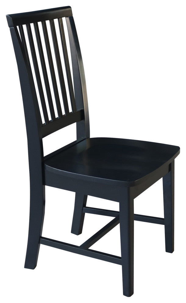 42"Dual Drop Leaf Dining Table with 4 Slat Back Dining Chairs