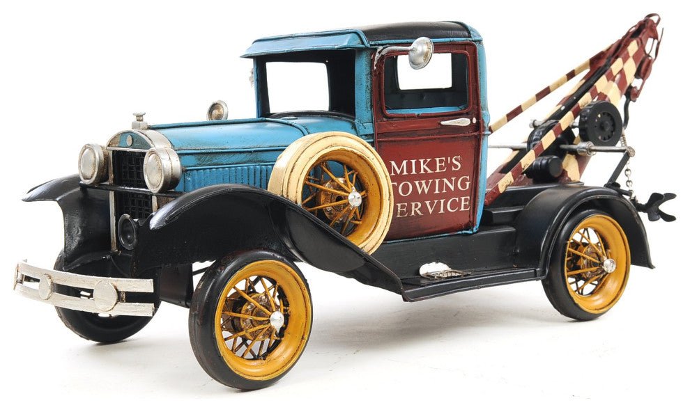 c1931 Ford Model A Tow Truck Sculpture