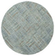 Rug N Carpet - Handwoven Anatolian 6' 6" x 6' 6" Wool Round Patchwork Rug