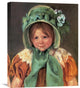 "Sara In A Green Bonnet 1901" Stretched Canvas Giclee by Mary Cassatt, 18"x22"