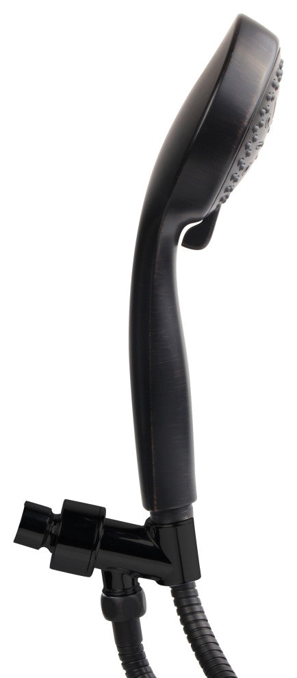 MODONA's 6 Function Massage Hand Shower Set -, Rubbed Bronze