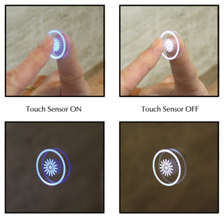 Transolid Mason LED-Backlit Contemporary Mirror, Silver