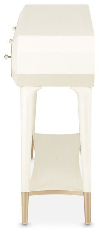 La Rachelle Console Table - Medium Champagne