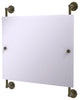 Prestige Skyline Landscape Frameless Rail Mounted Mirror, Antique Brass