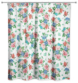 Vintage Rose Garden Shower Curtain