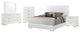 Coaster Felicity 5-piece Queen Panel Wood Bedroom Set Glossy White