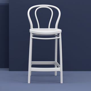 Victor Counter Stool White, Set of 2