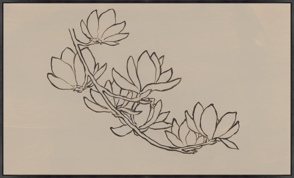 Magnolias, Line III, 60 x 36