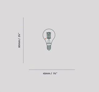Pluto Light Bulb 2700K E26 Non-tinted, Set of 12