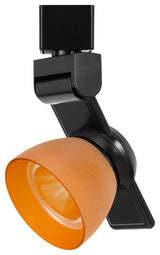 12W LED Track Fixture, Amber Frost