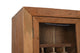 Fernious Tall Wine Cabinet, Natural Finish on Mango Solid Wood
