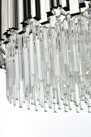 Home Living 32" Chandelier, Chrome
