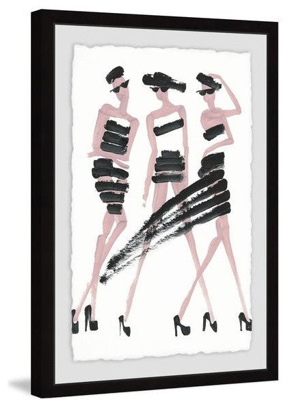 "Elastic Wear" Framed Painting Print, 16"x24"