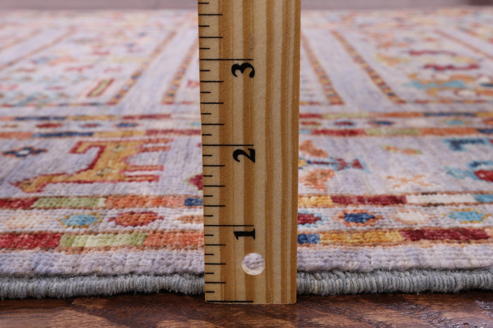 2' 8" X 3' 9" Persian Gabbeh Tribal Hand Knotted Rug Q8369