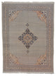 Vintage Turkish Hand-Knotted Rug 7' 9" x 10' 8", 93 in. x 128 in.