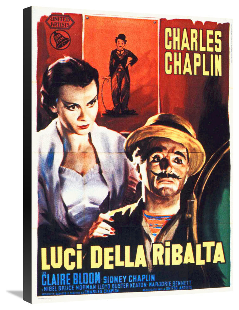 Charlie Chaplin, Italian, Limelight, 1952, 22x30