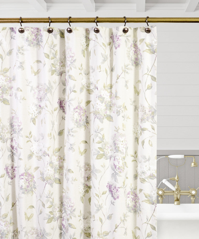 Abigail 72" x 72" Shower Curtain, Lilac