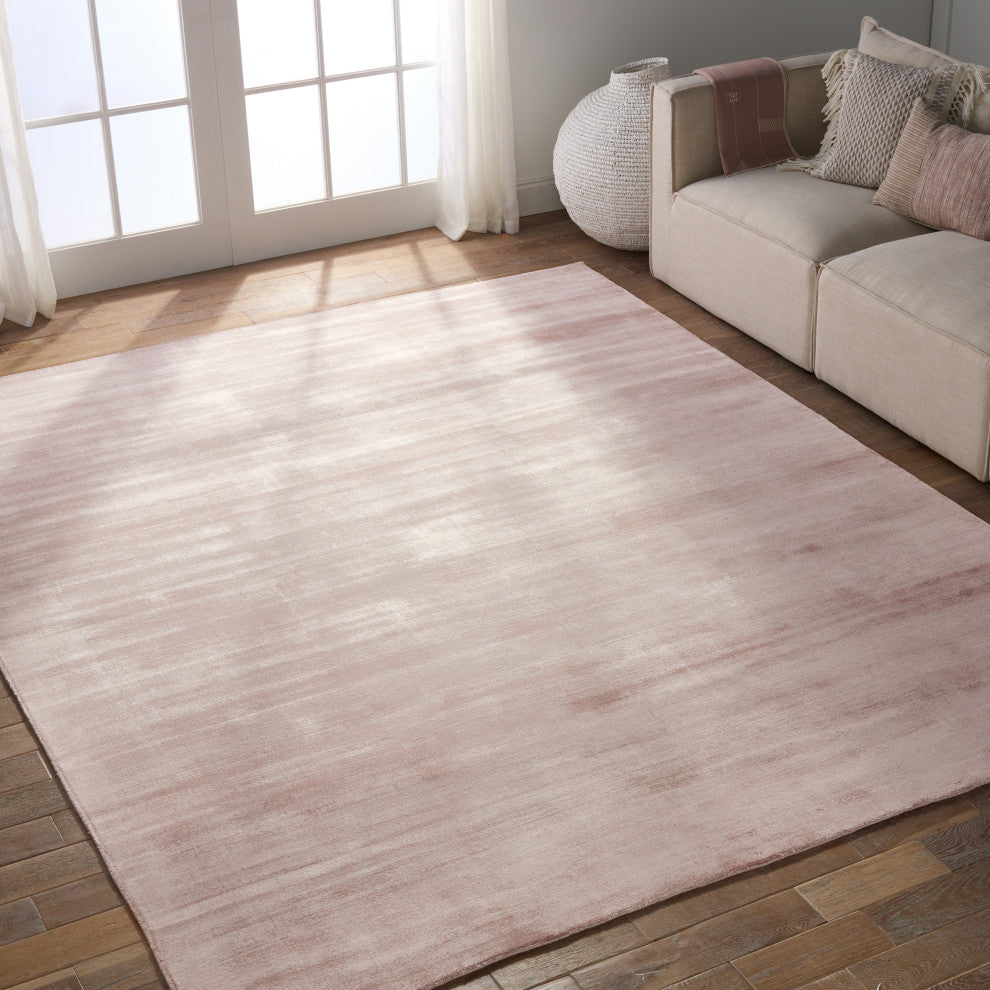 Jaipur Living Yasmin Handmade Area Rug, Pink, 3'x12'