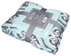 Neapoli Knitted Throw and Matching Pillow Shell Combo 3-Piece Set, Neapoli