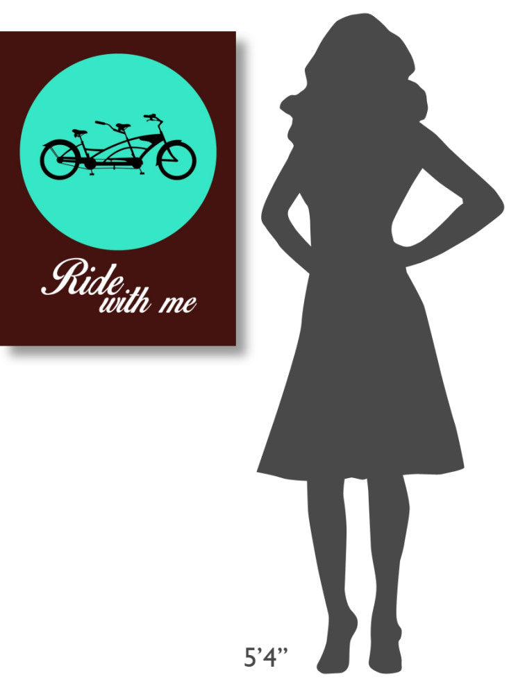 "Ride With Me Poster 2" Fine Art Print