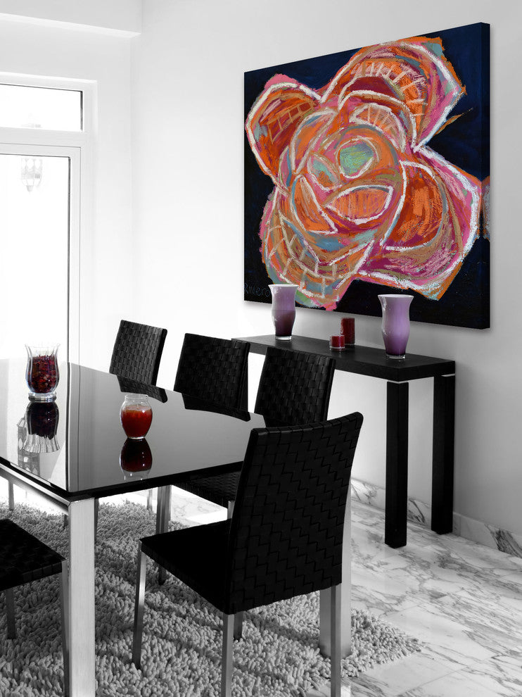 Marmont Hill, "Colorful Magnolia II" by Michelle Rivera on Wrapped Canvas, 24x24