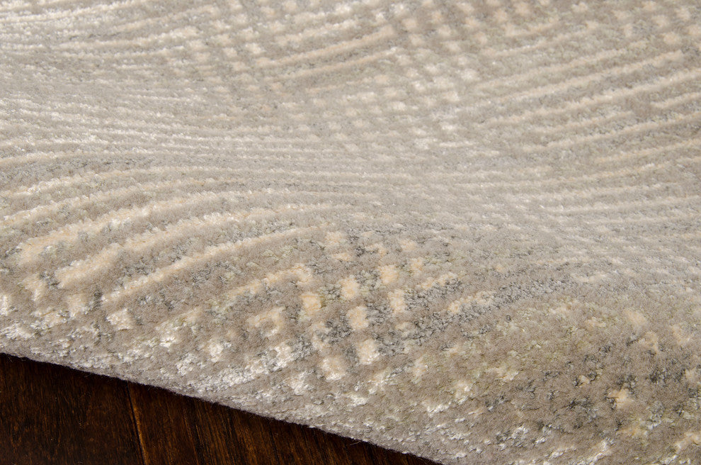 Calvin Klein Home Maya Pasha Mineral Area Rug By Nourison, 2'3"x8'