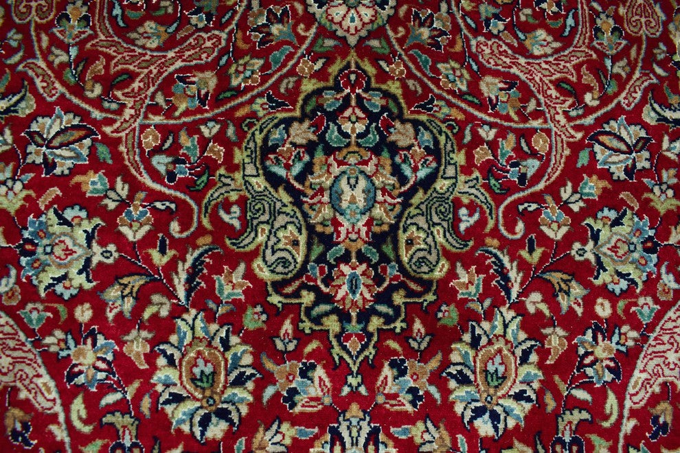 Heirloom Ravi Red Rug 9''0"x12''1"