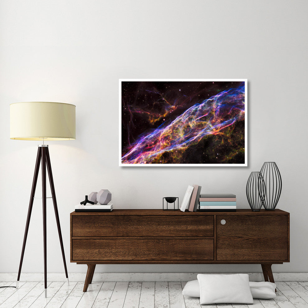 "Veil Nebula - NGC 6960 - Cygnus Loop " Digital Paper Print by NASA, 50"x34"