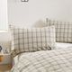 Kolkata Washed Cotton Duvet Set, Grey, 102" X 90