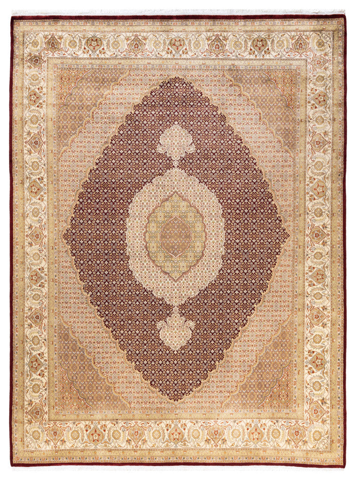 Mogul, One-of-a-Kind Hand-Knotted Area Rug Red, 7'10"x10'5"