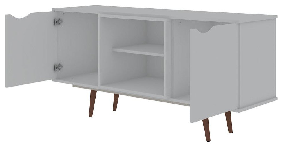 Hampton 53.54 TV Stand in White