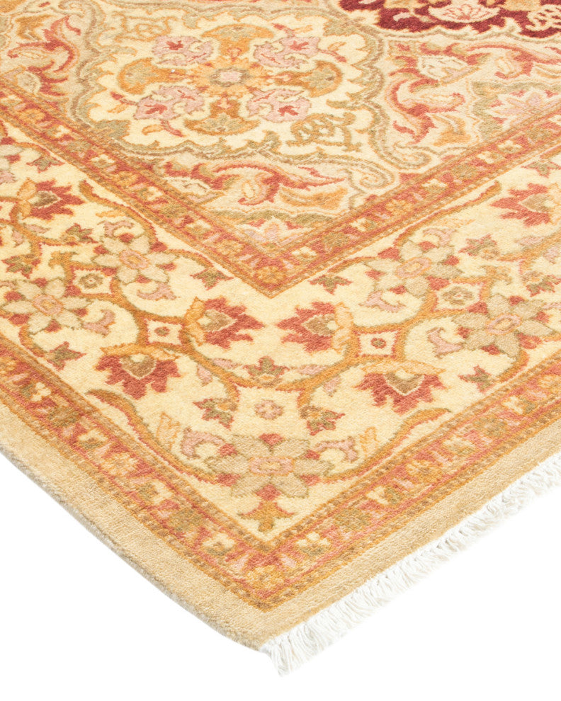 Mogul, One-of-a-Kind Hand-Knotted Area Rug Ivory, 3'3"x5'2"