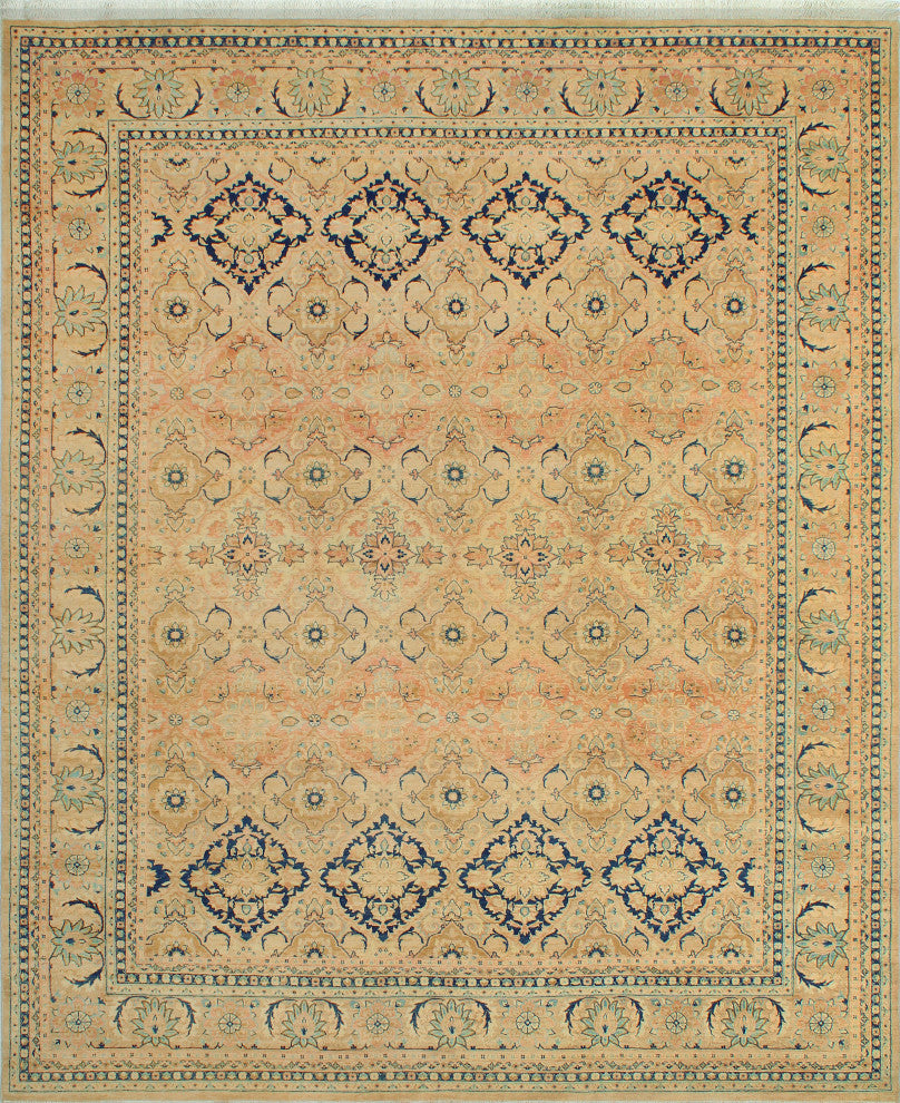 Pak-Persian Craig Beige/Rose Rug, 8'0x10'0