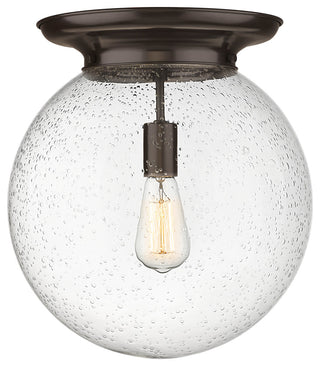 Innovations Beacon 1 14" Flush Mount Oil Rubbed Bronze