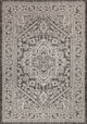 Sinjuri Medallion Textured Weave Indoor/Outdoor Area Rug