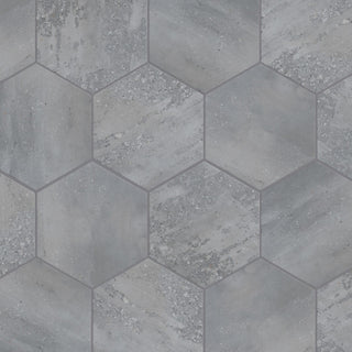 Recycle Hex Antique Porcelain Floor and Wall Tile