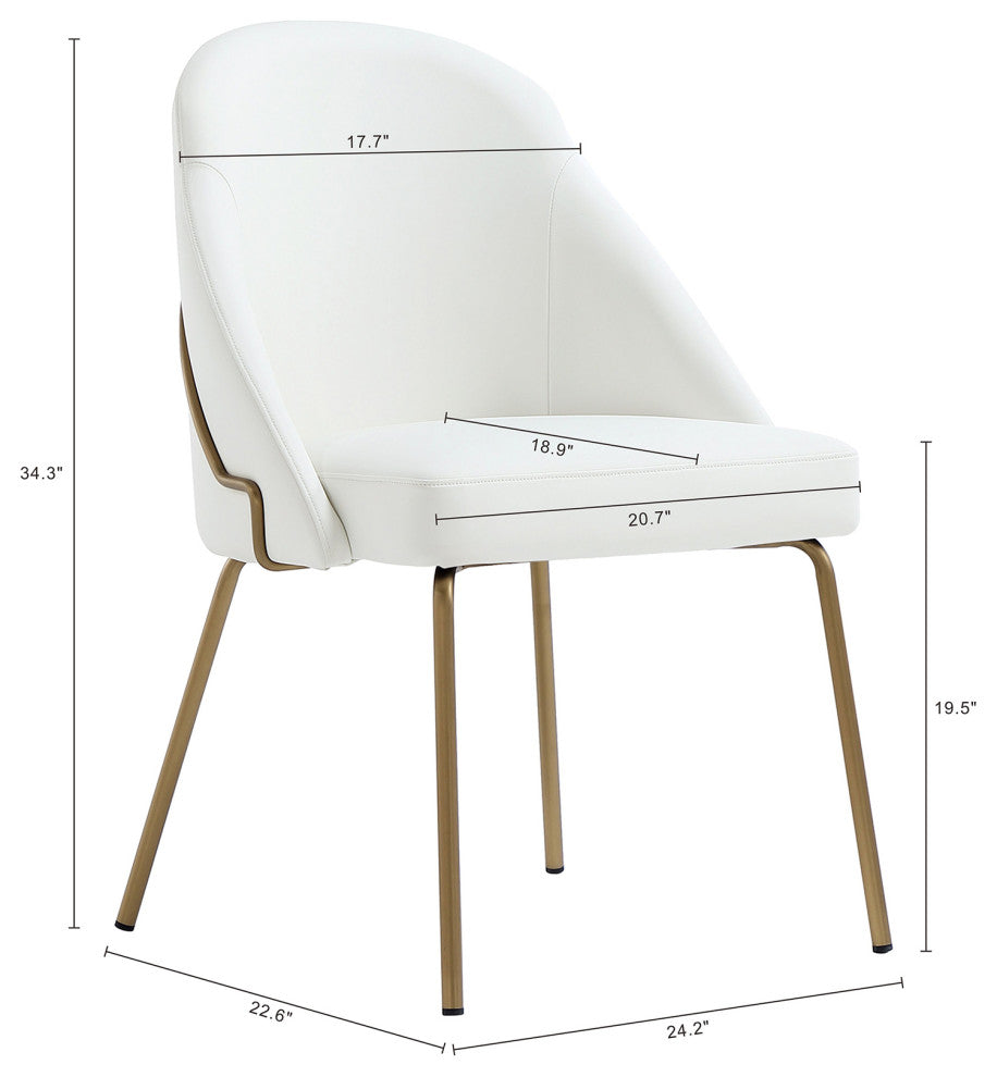 Manhattan Comfort Gracie Dining Chair, Set of 2