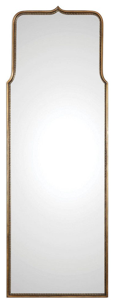Uttermost Adelasia Antiqued Gold Mirror