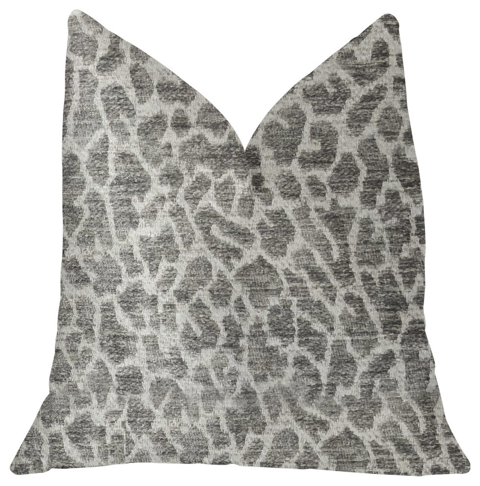 Lafayette Light Green and Beige Luxury Throw Pillow, 22"x22"