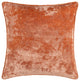 Surya Velvet Mood Dusty Coral Pillow Shell With Polyester Insert 18"H X 18"W