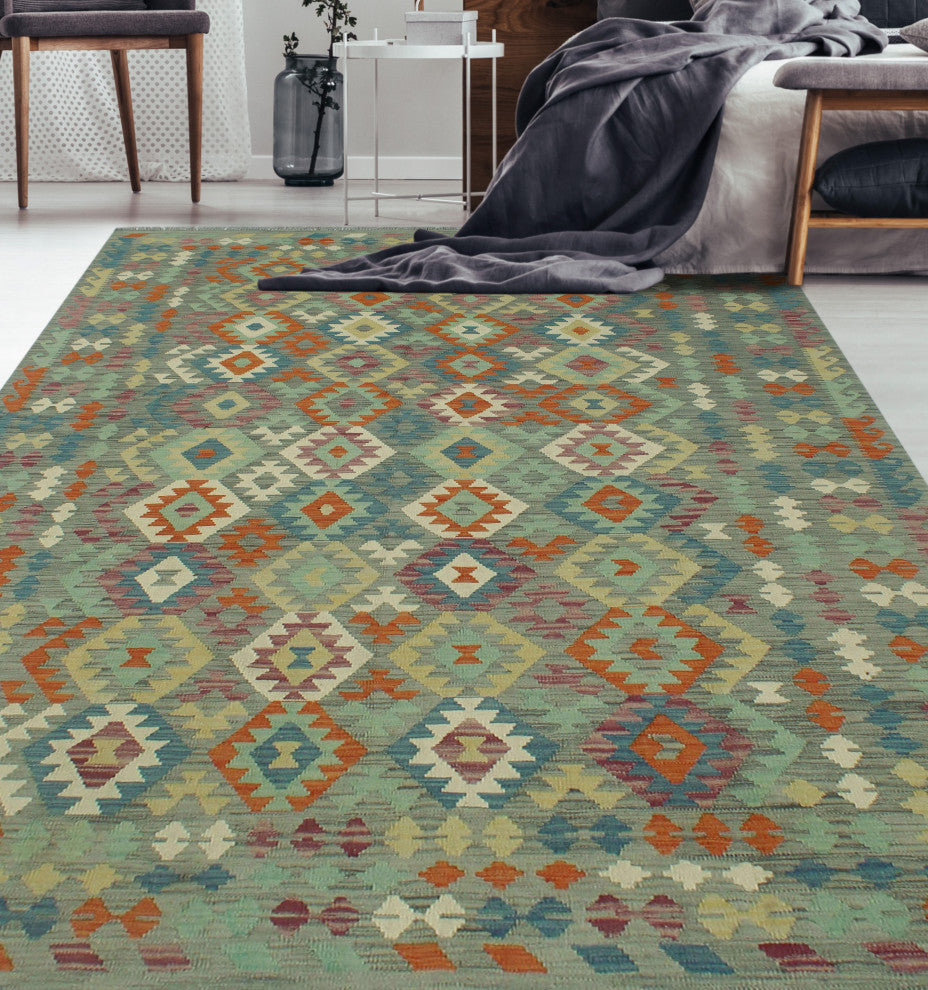 Sangat Kilim Jasiel Grey Rug