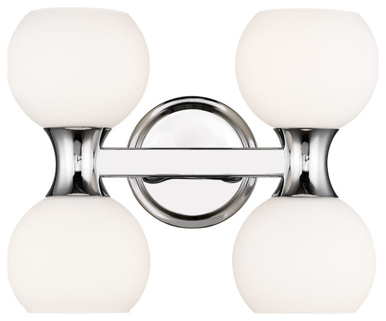 Z-Lite 494-4V Artemis 4 Light 11"W Vanity Light - Chrome