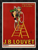 "Louvet Bicycles" Framed Canvas Giclee by Anonymous, 20"x26"
