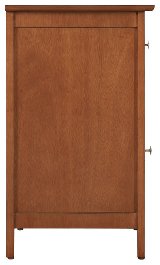 Izzy 1-Drawer, 1-Door Nightstand, Cherry, Oak