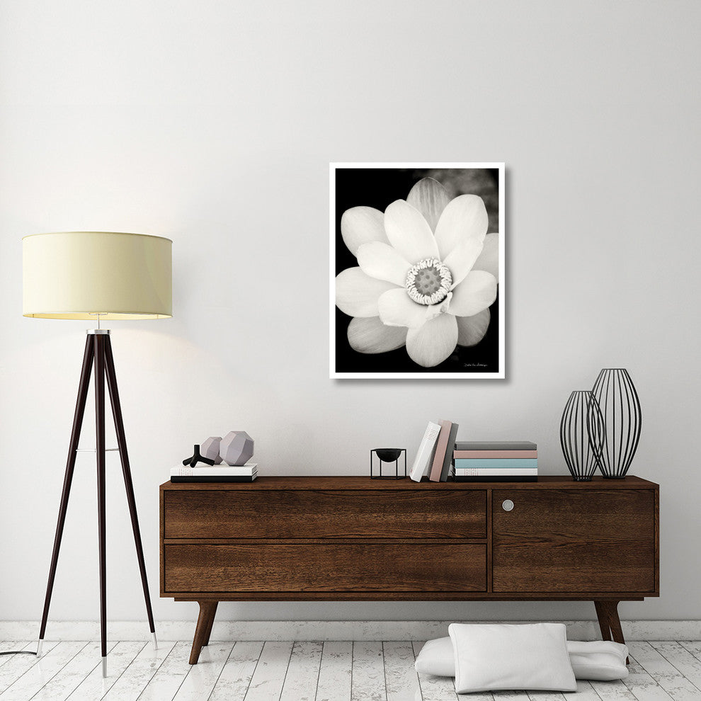 "Lotus Flower III" Digital Paper Print by Debra Van Swearingen, 30"x37"