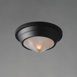 Maxim 10390 Hargreaves 10"W Flush Mount Ceiling Fixture - Black